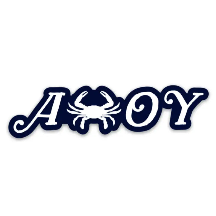 Ahoy Sticker