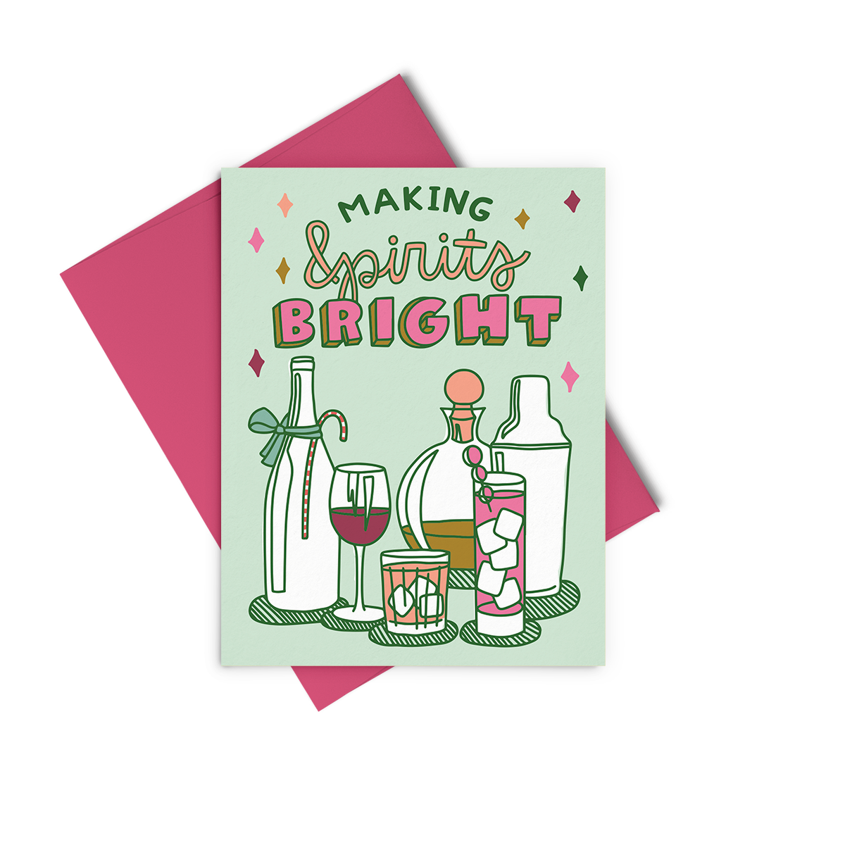 Holiday Greeting Card- Bout to get Cozy AF