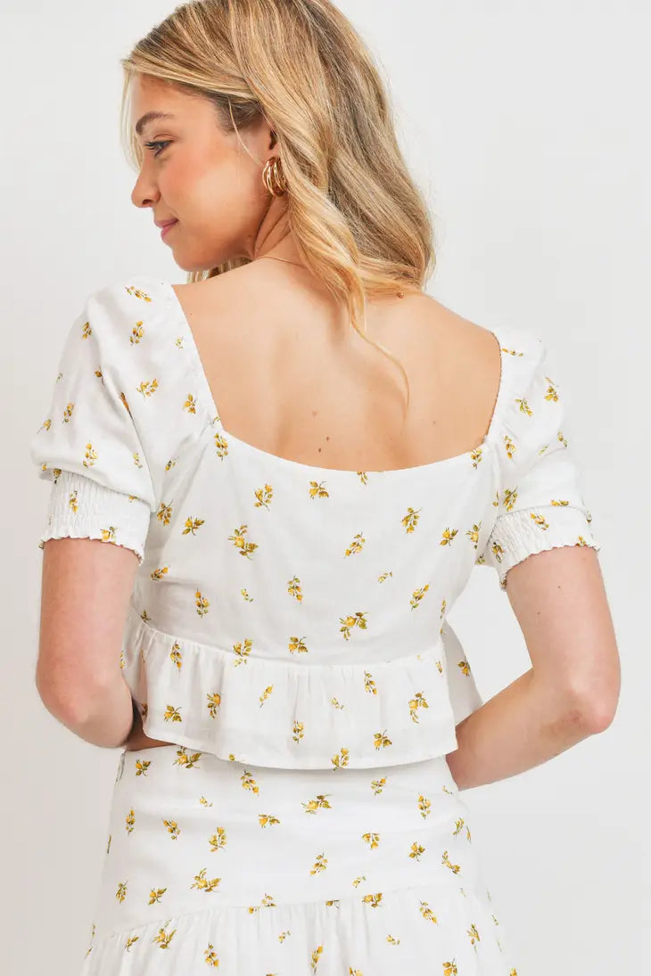 Daisy May Floral Top