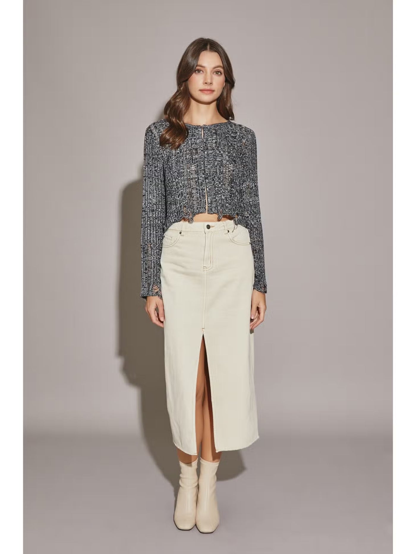 Franklin Denim Skirt