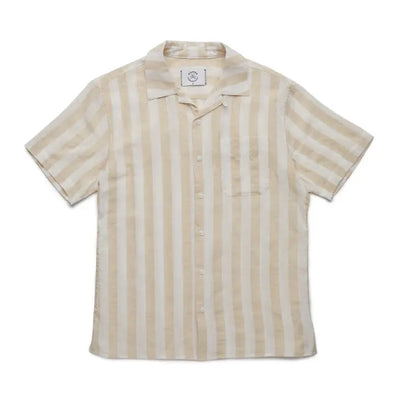 Cabana Striped Button S/S Down