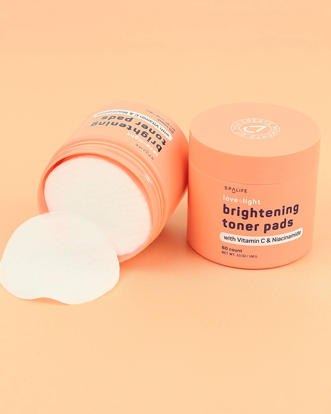 Love + Light Brightening Toner Pads - 60 Pads