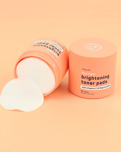 Love + Light Brightening Toner Pads - 60 Pads