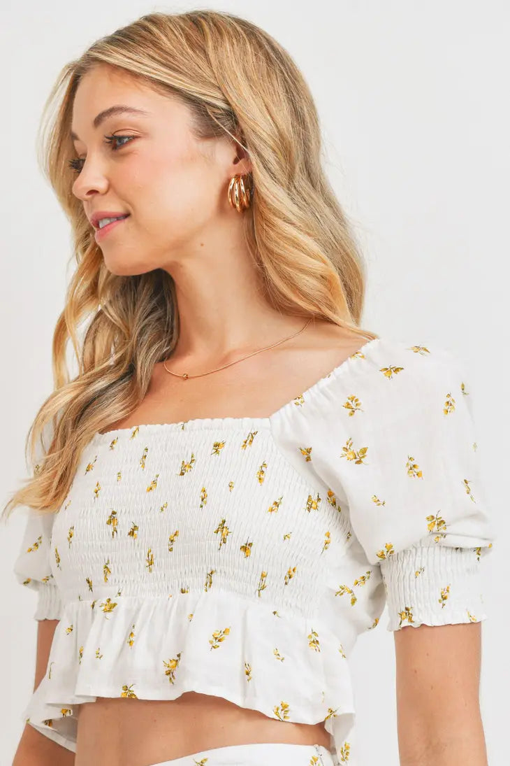 Daisy May Floral Top