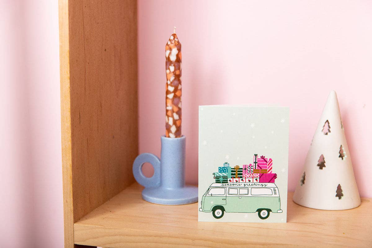 Holiday Greeting Card- Bout to get Cozy AF