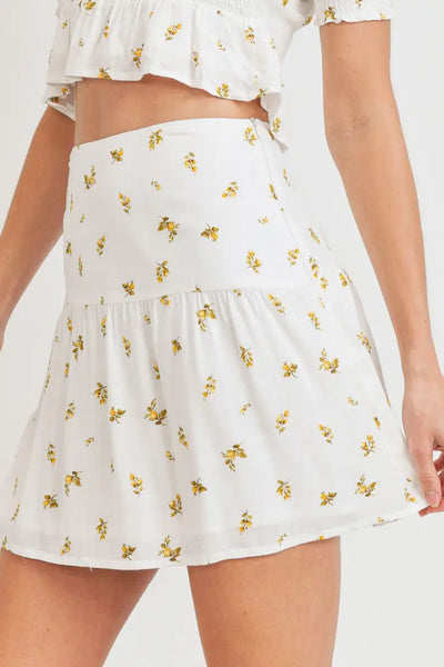 Daisy May Floral Skirt
