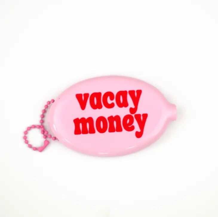 "Vacay Money" Retro Coin Pouch