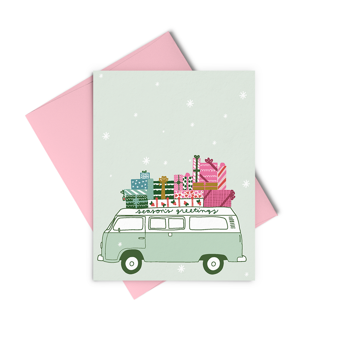 Holiday Greeting Card- Bout to get Cozy AF