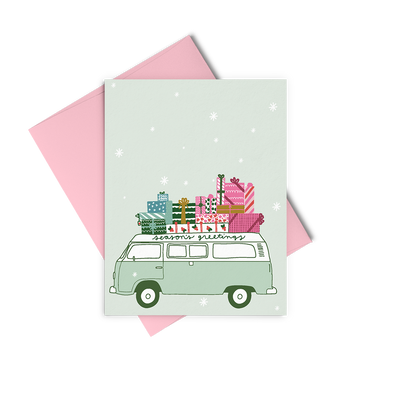 Holiday Greeting Card- Bout to get Cozy AF