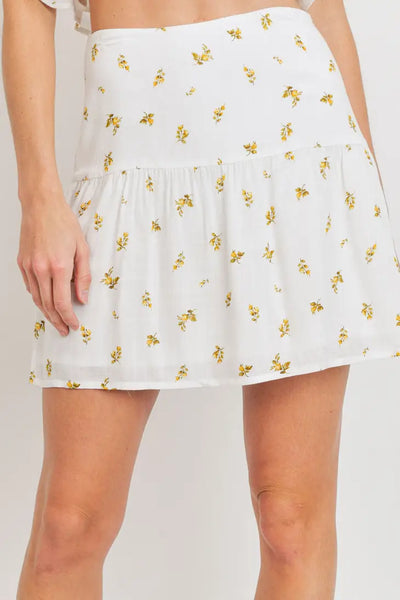 Daisy May Floral Skirt