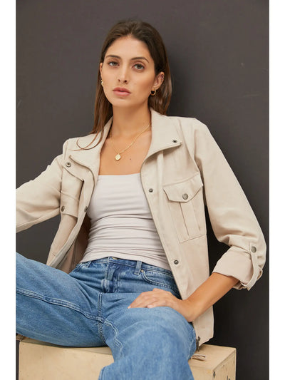Selena Crop Jacket