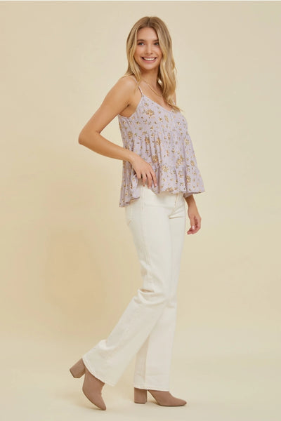 Catching Feelings Tiered Blouse