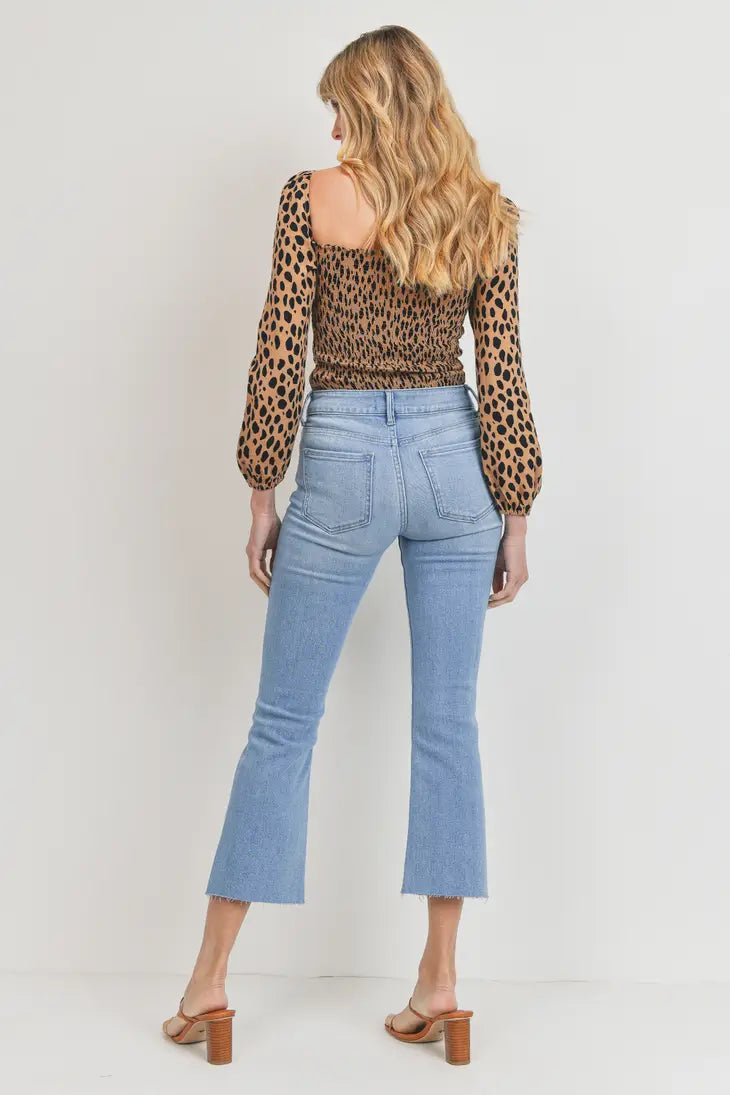 Santa Barabara Cropped Flares