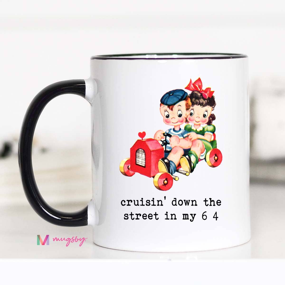 Crusin Down the Street  Coffee Mug