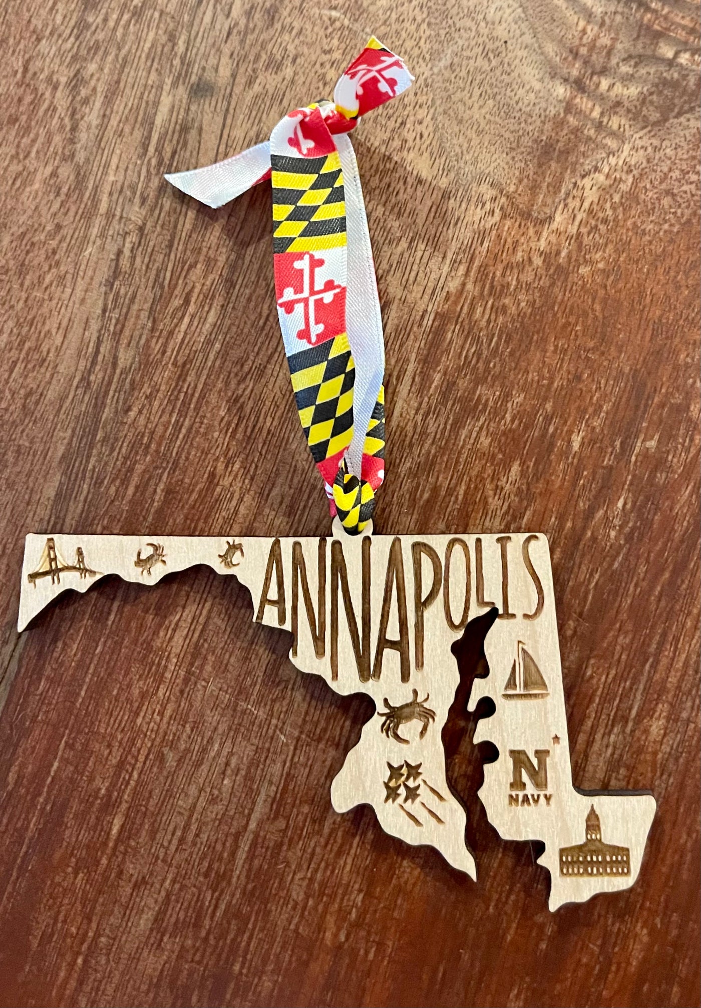 Annapolis State Ornament
