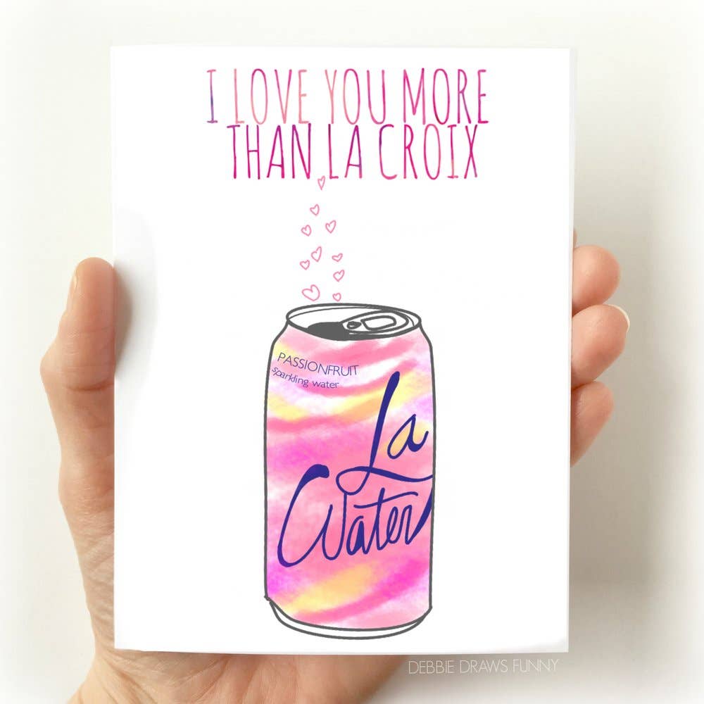 La Croix Funny Card