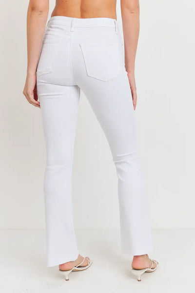 Whitney White Flares