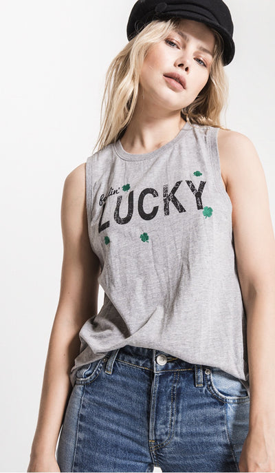 Feelin Lucky Tee - B Boutique 