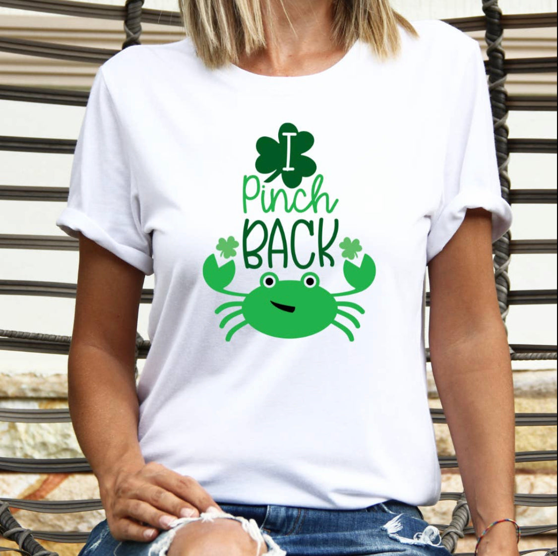 I Pinch Back Tee